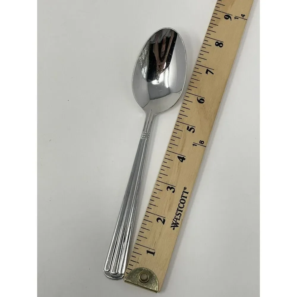 WALLACE CENTENNIAL Stainless Steel 18/10 Dinner Oval Soup Spoons 7 7/8